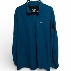 Arc'teryx Teal Quarter-Zip Jacket